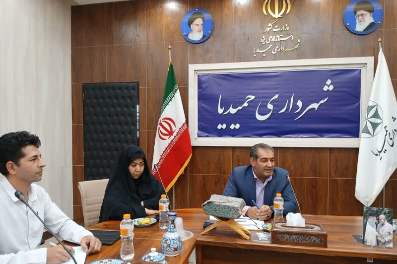برگزاری همایش پیاده روی خانوادگی در شهر حمیدیا