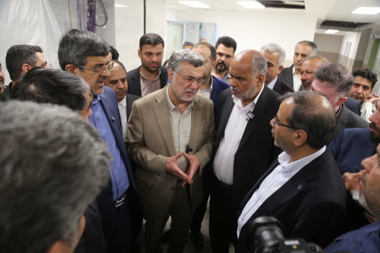 دستور وزیر بهداشت برای تسریع در روند تکمیل بیمارستان ولیعصر بافق