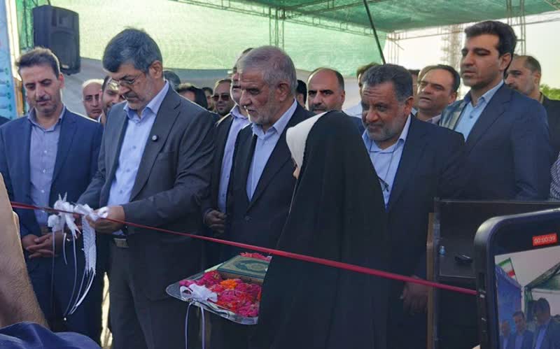 هم‌زمان با هفته دولت ؛ افتتاح تقاطع غیر همسطح کوثر در ورودی مجموعه فرهنگی، گردشگری و اقامتی کاریزبوم یزد