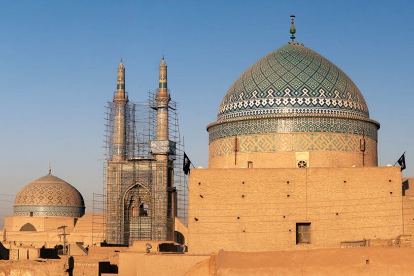 هیچ‌گونه نگرانی درباره مرمت خانه پشت گنبدخانه مسجد جامع وجود ندارد