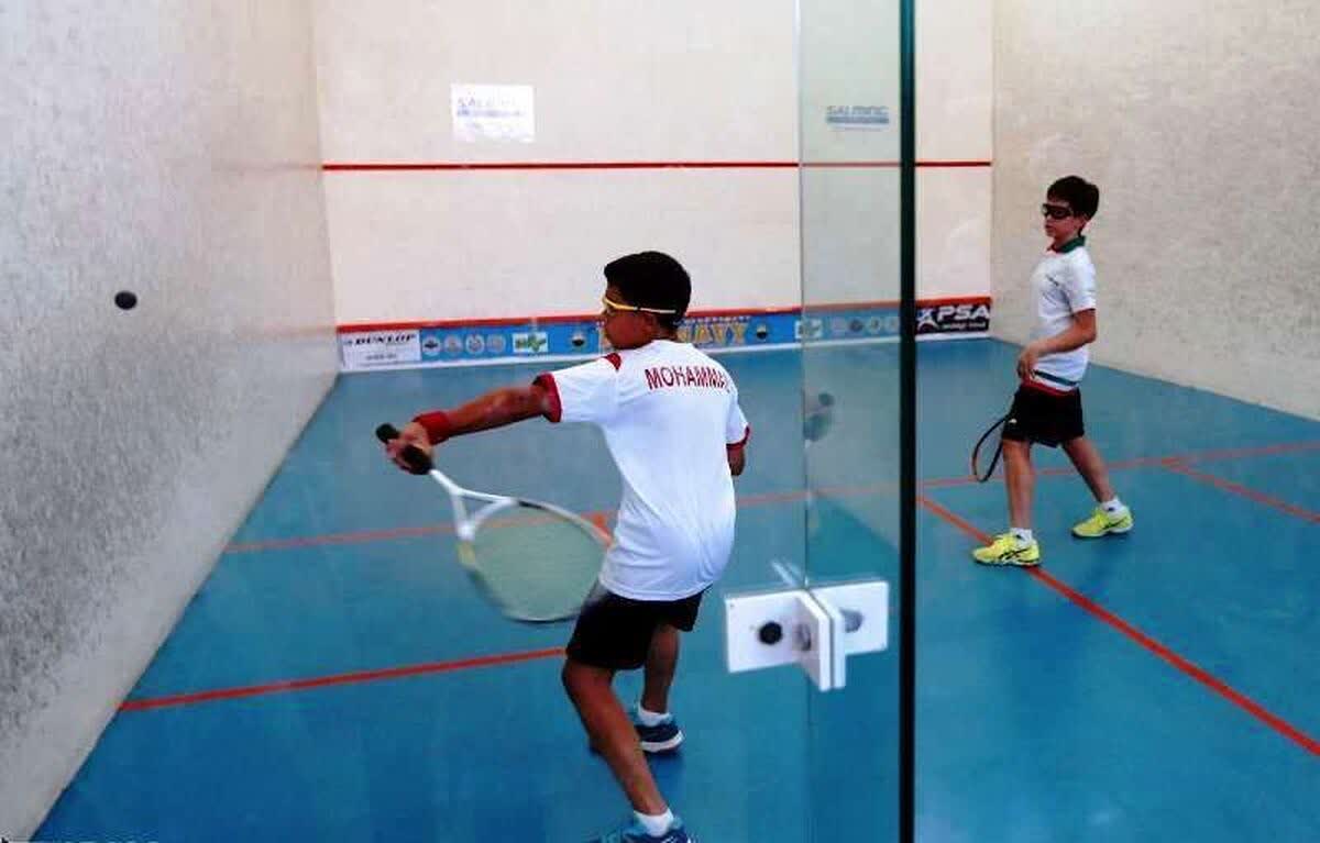 طلای درخشان امیررضا الوانساز در المپیاد استعدادهای برتر اسکواش کشور؛ یزد روی سکوی سوم تیمی