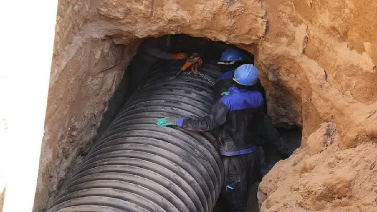 اجرای یک هزار و 800 کیلومتر شبکه فاضلاب در استان یزد