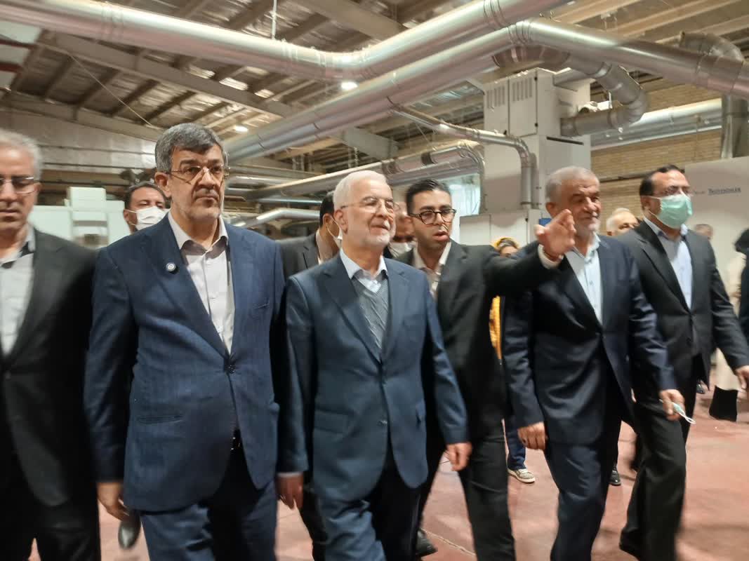 با حضور وزیر کشور، واحد تولیدی رسن ریس آریا به بهره برداری رسید+عکس