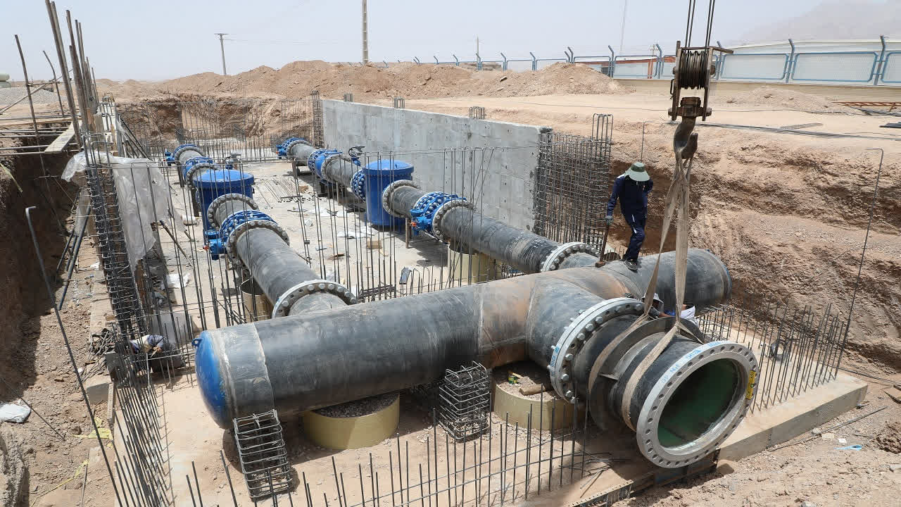 اجرای پروژه‌های گسترده آبرسانی در استان یزد با اعتباری بالغ بر 13 هزار میلیارد ریال